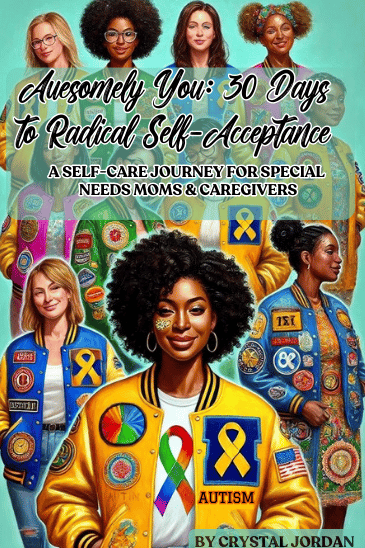 Auesomely You: 30 Days to Radical Self-Acceptance book cover by Crystal Jordan