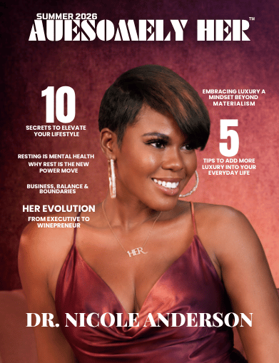 Summer 2026 Auesomely Her Magazine cover