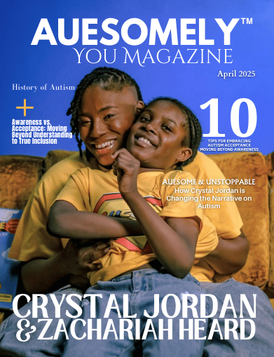 April 2025 Auesomely You Magazine cover