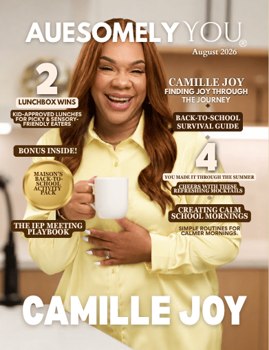 August 2026 Auesomely You Magazine cover