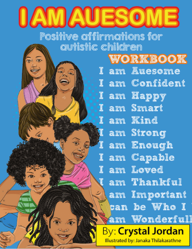 I Am Auesome positive affirmations workbook cover