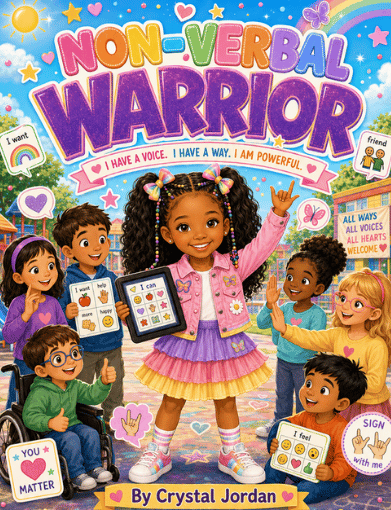 Nicole Non-Verbal Warrior children's book cover