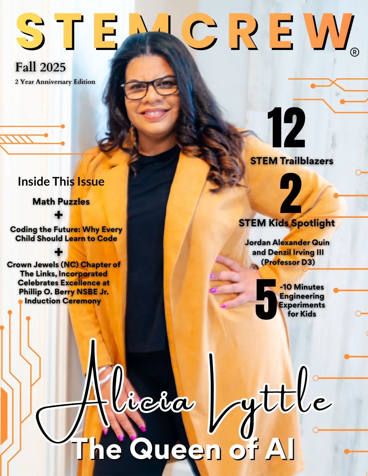 Fall 2025 STEM Crew Magazine cover