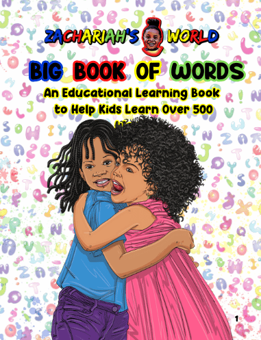 Zachariah's World Big Book of Words cover